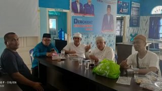 Pulang Umroh, K.H. Khusairi Kunjungi Kantor DPC Demokrat Bungo