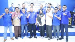 Forkom Relawan Anies Audiensi ke DPD Partai Demokrat Jambi