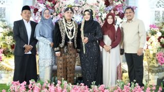 Hamas Hadiri Walimatul ‘Ursy Putri Tokoh Karismatik Kuamang Kuning, H. Siswanto