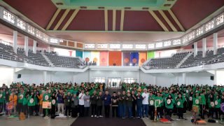 H. Mashuri Beri Kuliah Umum Mahasiswa Faperta Unja