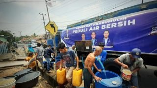 Suhu Panas Meningkat, AHY Instruksikan Kader Demokrat Bantu Masyarakat Terdampak Kekeringan dan Krisis Air Bersih