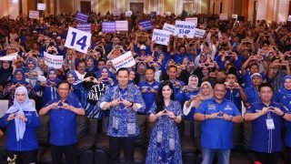 Kampanye Perdana Tahun 2024, AHY: Kami Ingin Rakyat Makin Sejahtera