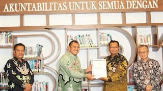 Bupati Bungo Serahkan LKPD 2023 Kepada BPK RI Perwakilan Jambi