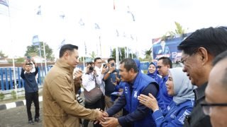 Kunjungi DPD Demokrat Jambi, AHY Puji Kinerja Mashuri