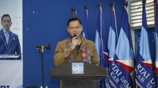 Kunjungi DPD Demokrat Jambi, AHY Puji Kinerja Mashuri