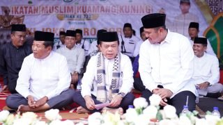 Bupati Bungo H. Mashuri, Sp, Me Hadiri Tabliqh Akbar IMKK