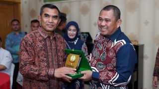 Makan Malam Penuh Dengan Kekeluargaan Antara Bupati Bungo Bersama Danrem 042/GAPU